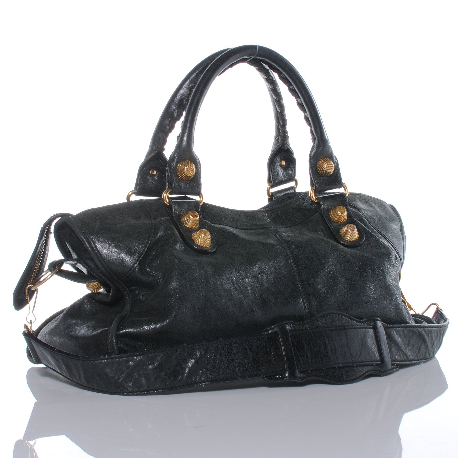 Balenciaga Agneau Giant 21 Gold Hardware Part Time Black 3 of 7