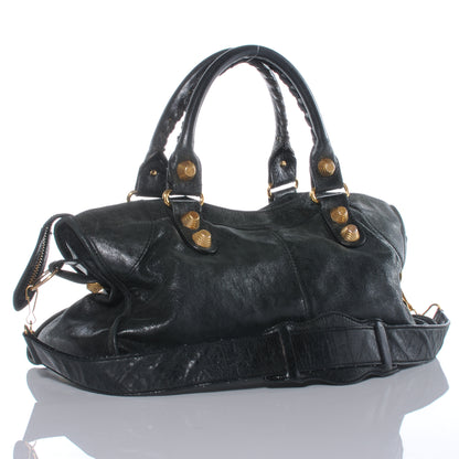 Balenciaga Agneau Giant 21 Gold Hardware Part Time Black 3 of 7