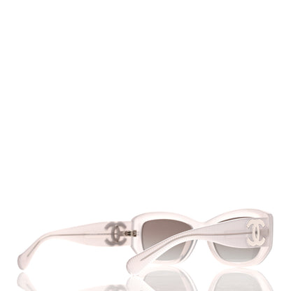 Chanel Acetate Rectangle Sunglasses 5493 Grey 4 of 7
