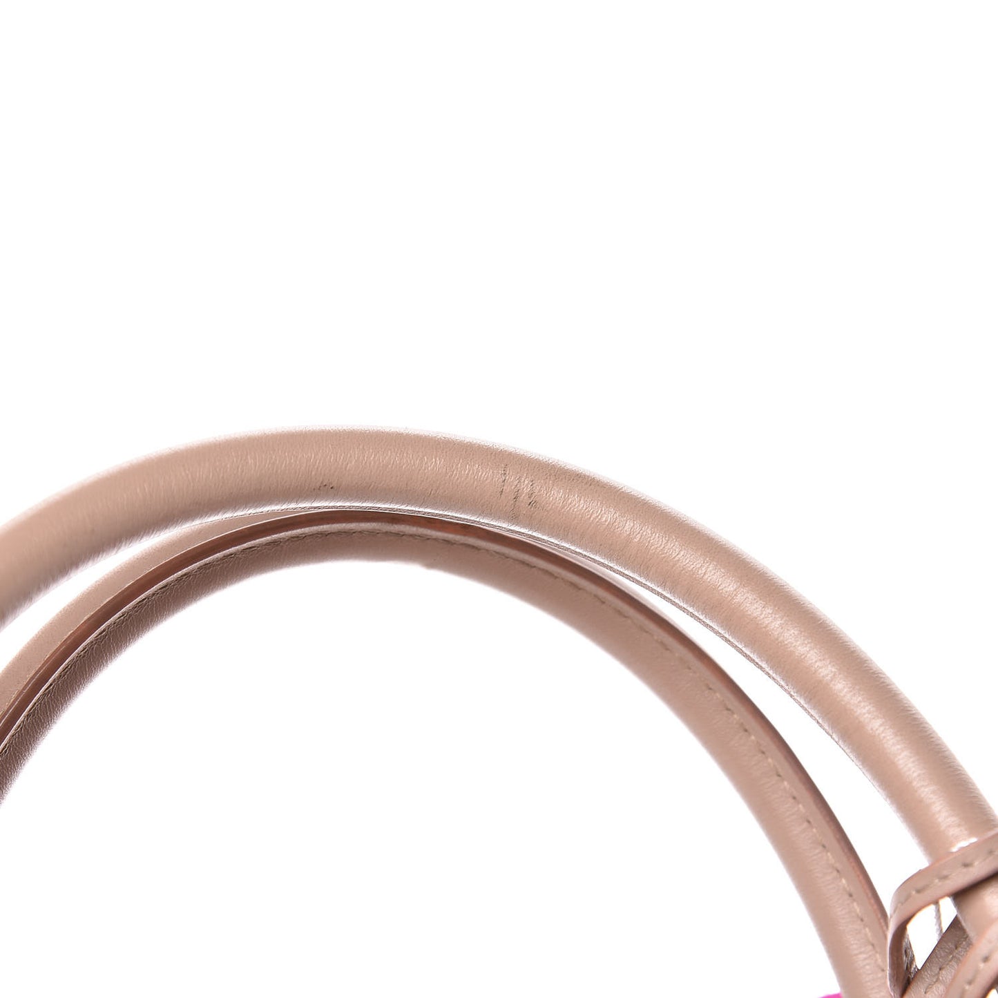 Calfskin Medium Bar Tote Light Pink