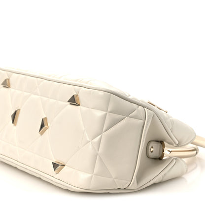 Christian Dior Calfskin Cannage Medium The Lady 95.22 White 10 of 13