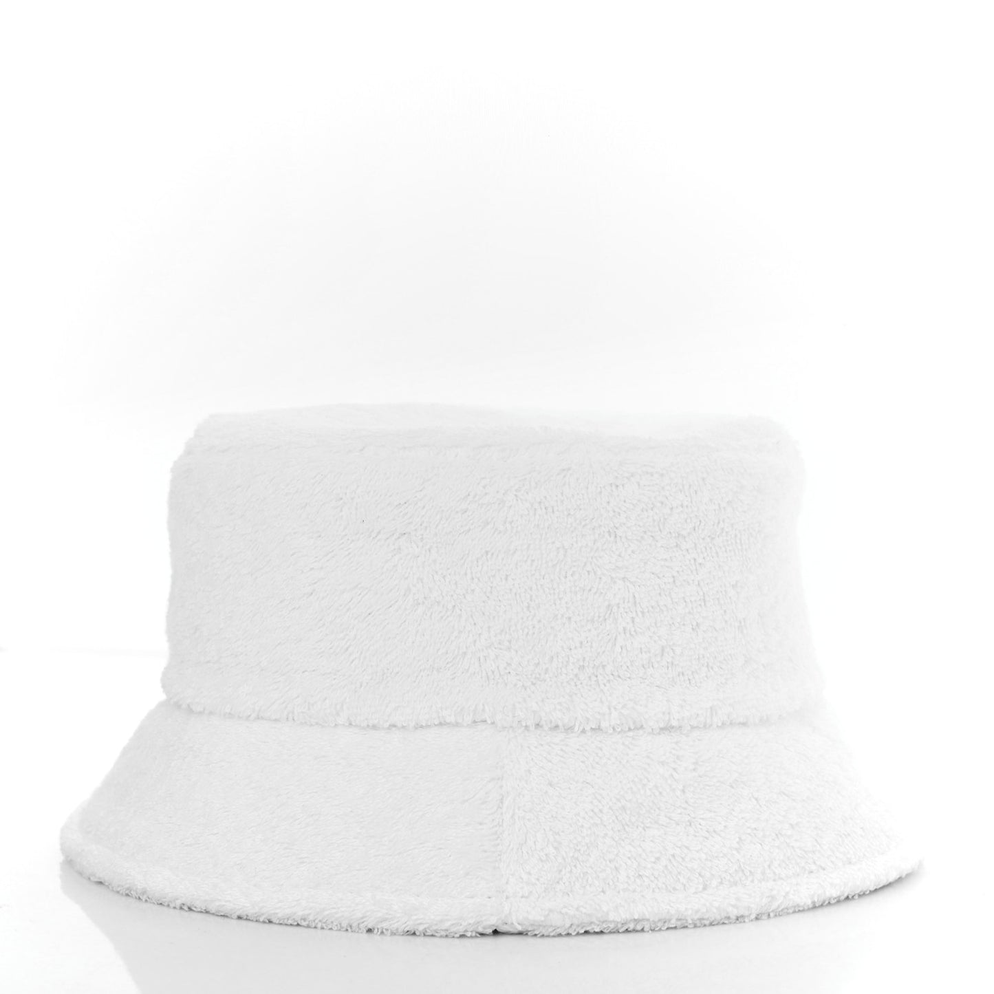 Terry Cloth CC Bucket Hat M White
