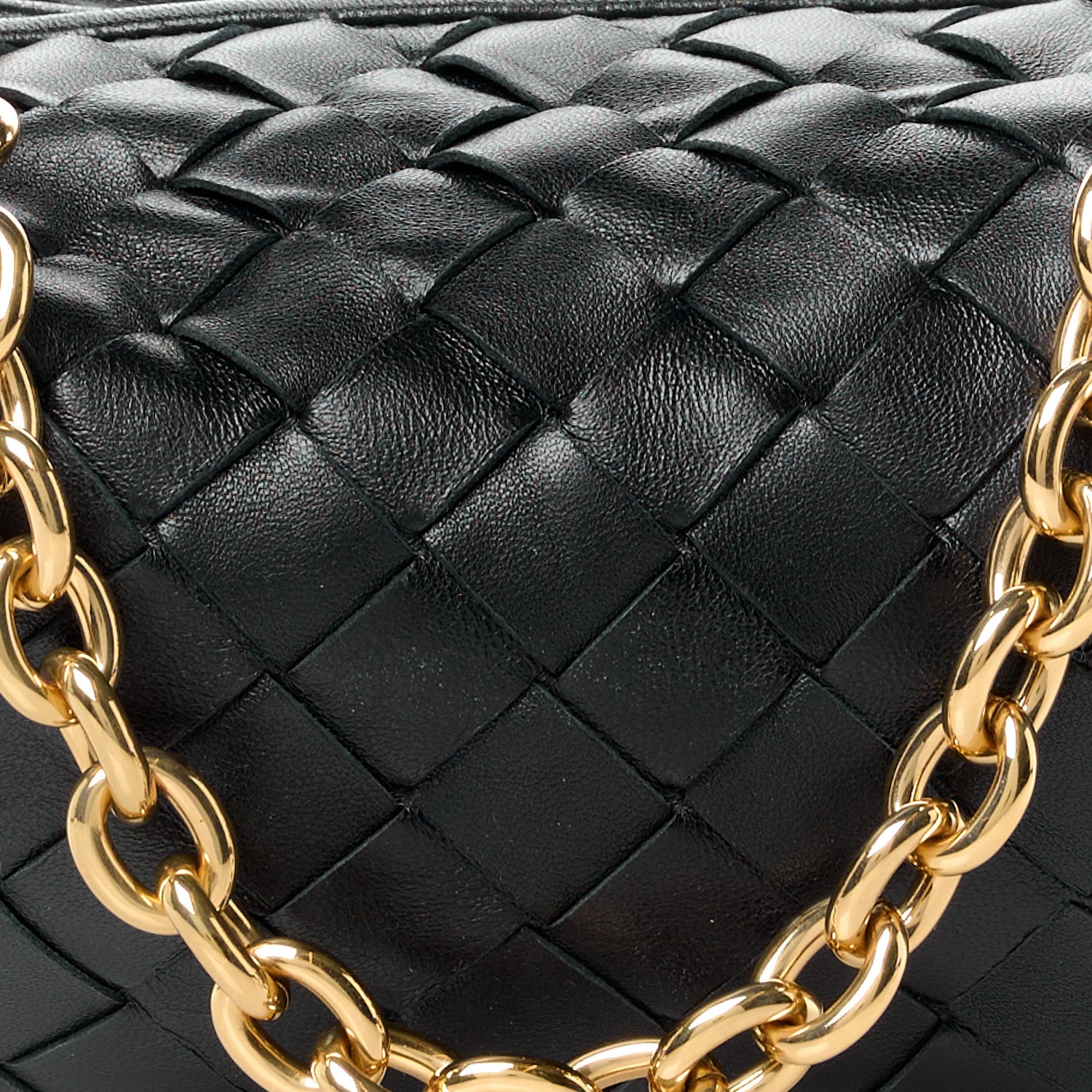 Bottega Veneta Nappa Intrecciato Mini Chain Jodie Black 9 of 11