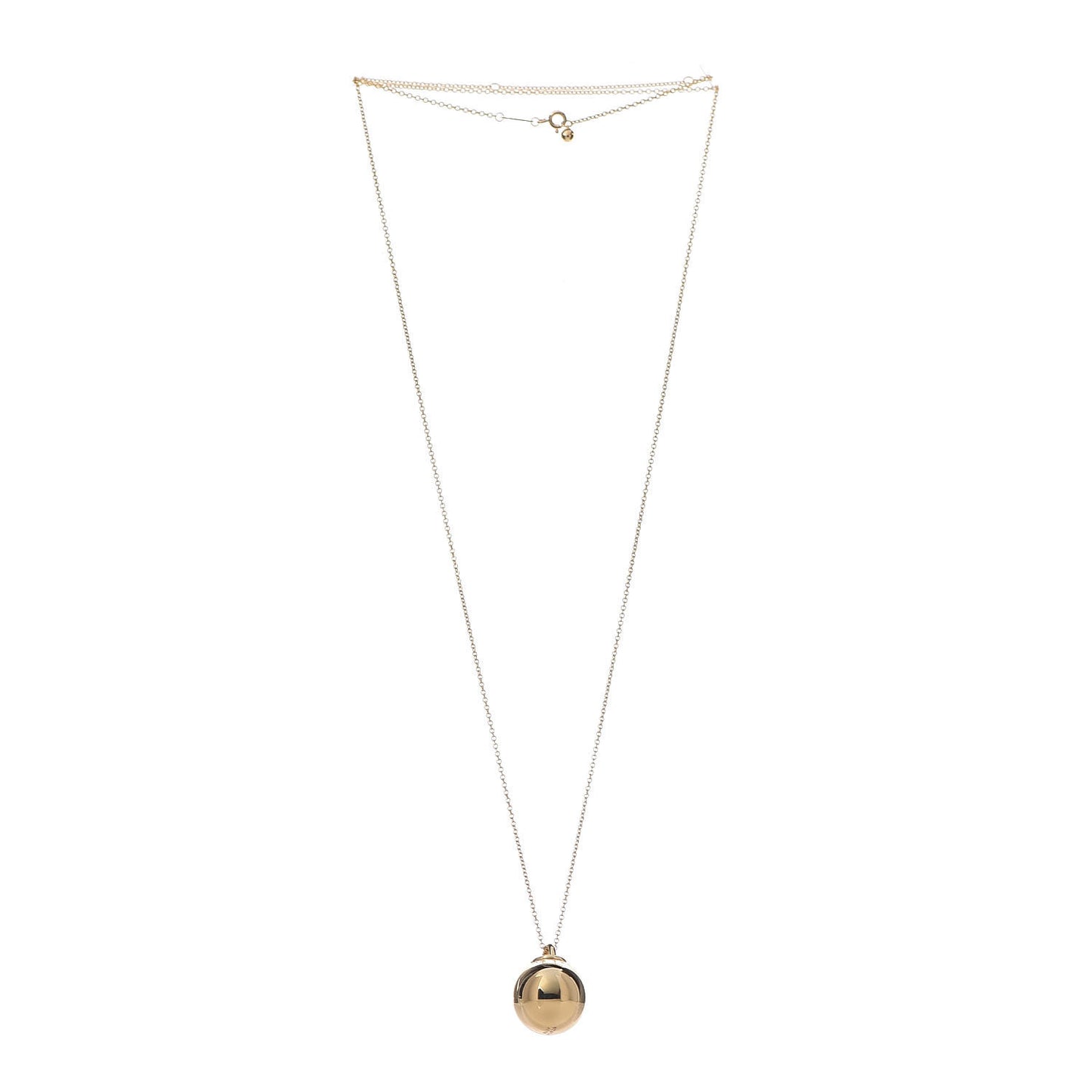 18K Yellow Gold 19mm HardWear Ball Pendant Necklace