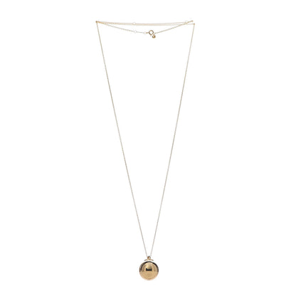 Tiffany 18K Yellow Gold 19mm HardWear Ball Pendant Necklace 2 of 6