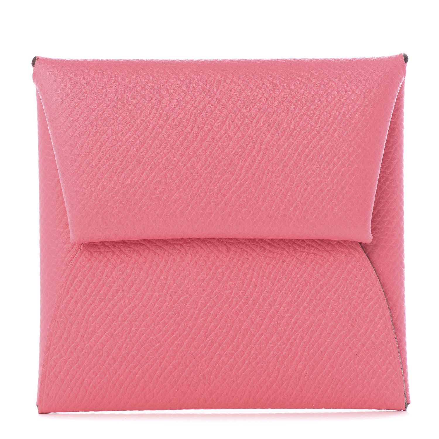 Hermes Epsom Bastia Coin Purse Rose Azalee 1 of 5