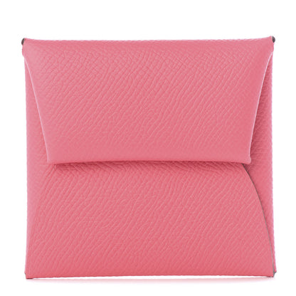 Hermes Epsom Bastia Coin Purse Rose Azalee 1 of 5