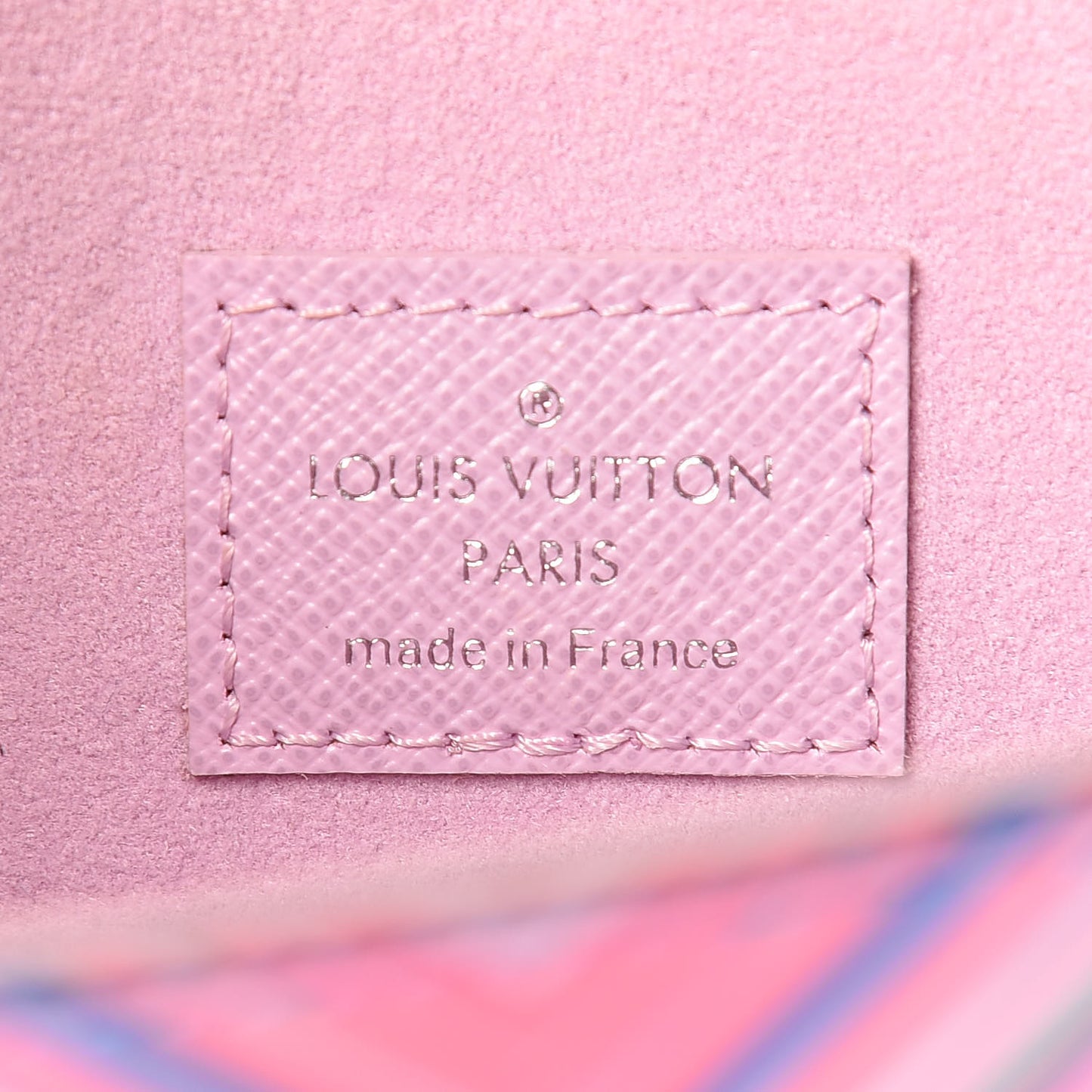 Epi Tropical Pochette Felicie Blue Rose