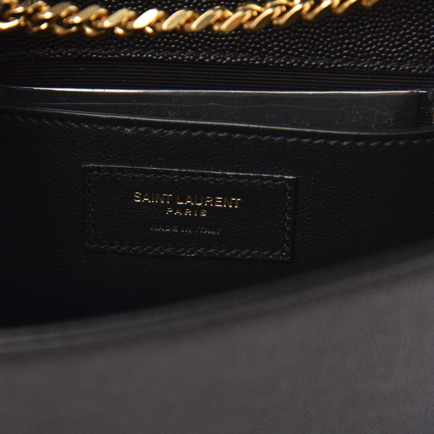 Grain De Poudre Small Monogram Kate Satchel Black