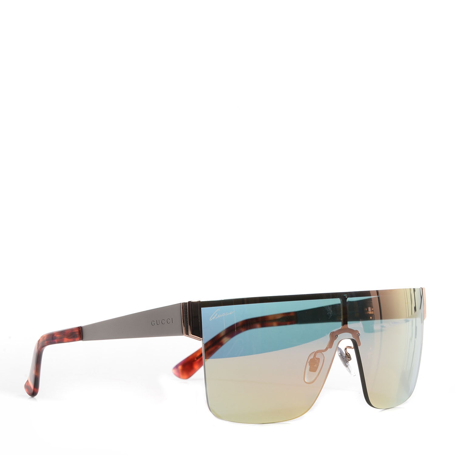 Gucci Rimless Shield 99mm Square 4265/S Sunglasses 3 of 7