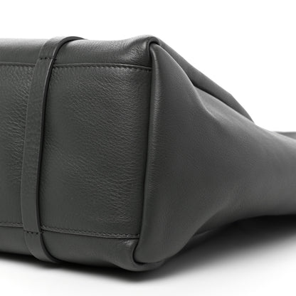 Balenciaga Veau Baltimore Double Sided Small Everyday Tote Gris Fossile Black 8 of 8