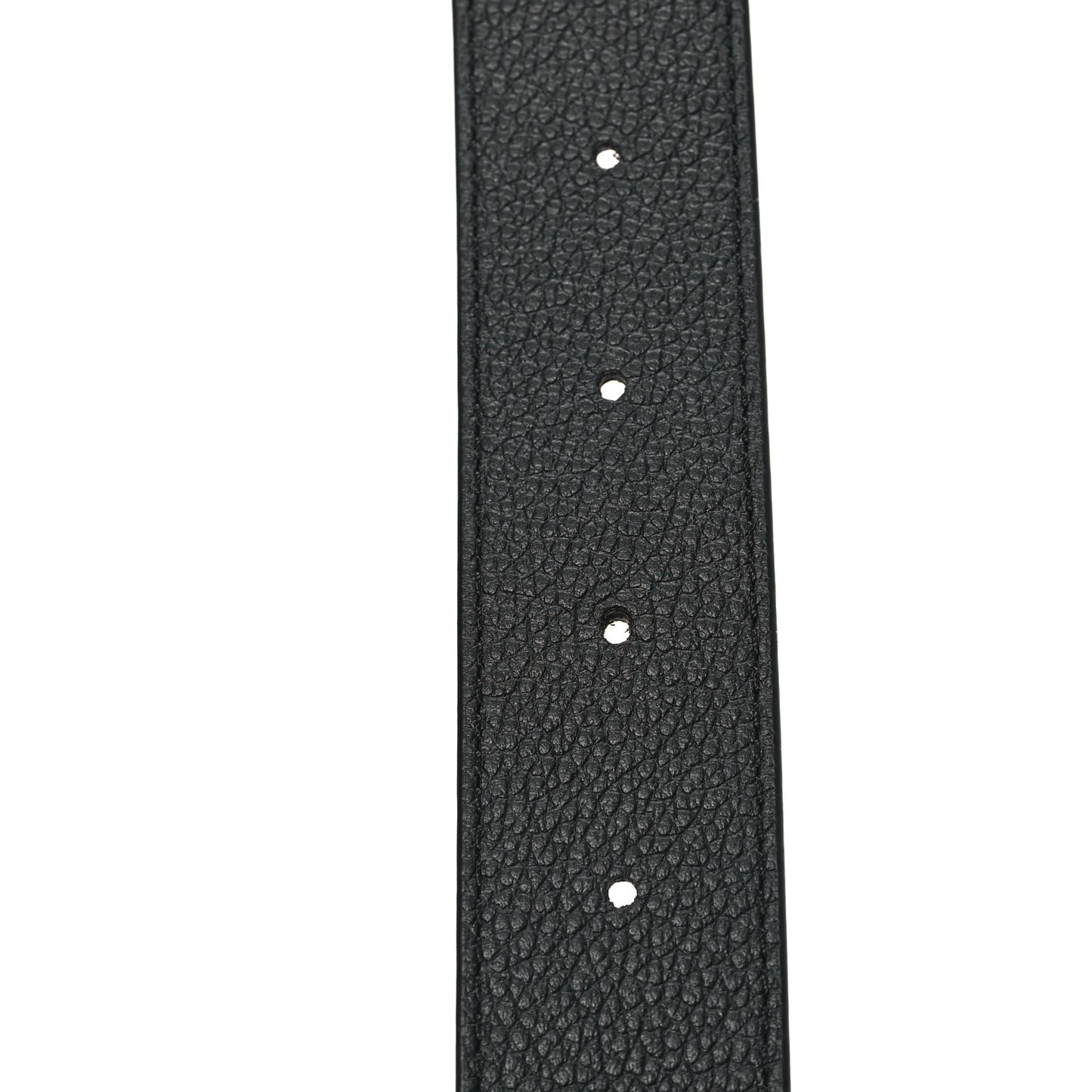 Calfskin Monogram 30mm LV Initiales Reversible Belt 85 34 Black
