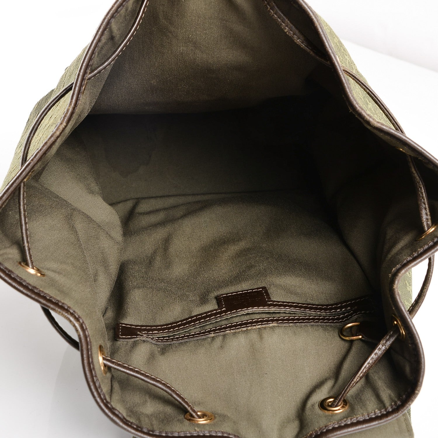 Louis Vuitton Mini Monogram Montsouris GM Backpack Kaki 5 of 8