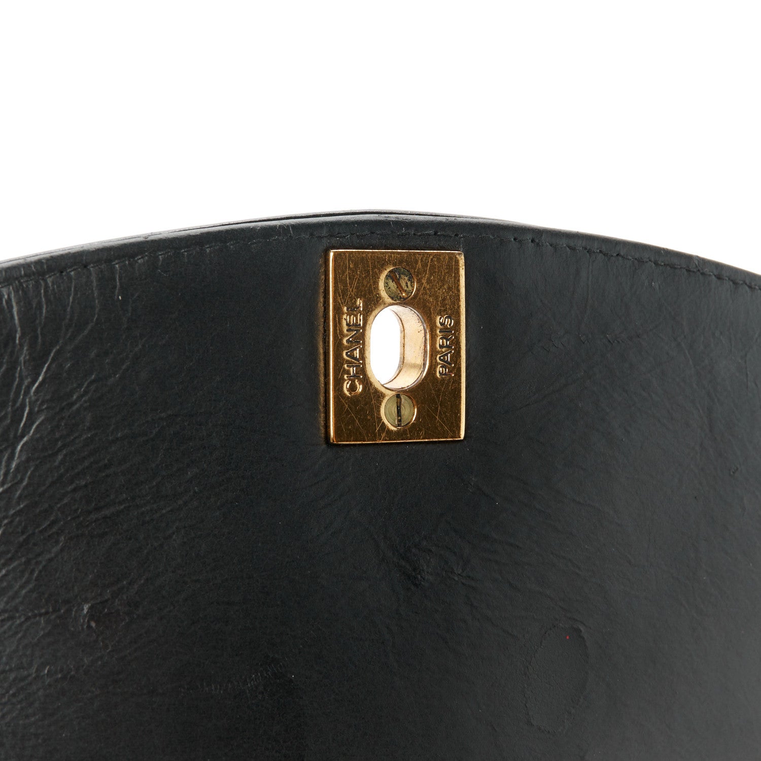 Chanel Patent Lambskin Quilted Small Single Flap Black 6 of 12