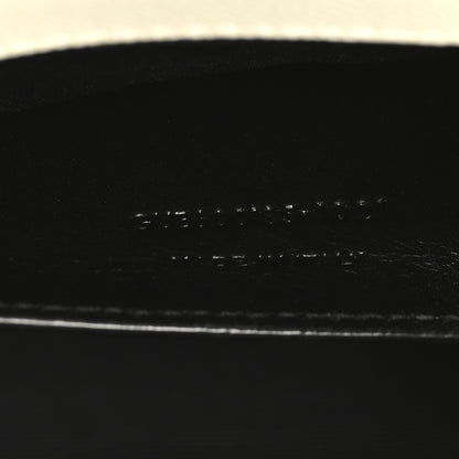 Saint Laurent Grain De Poudre Textured Mixed Matelasse Medium Triquilt Monogram Satchel Crema Soft 7 of 11