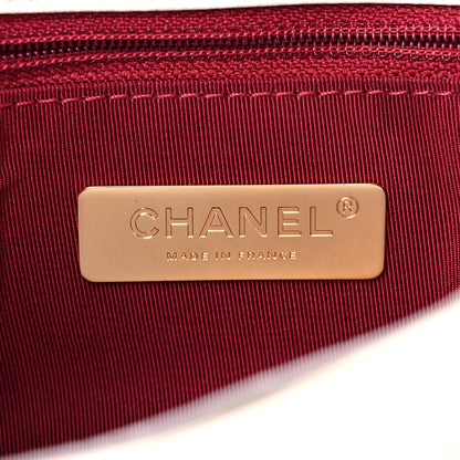 Chanel Lambskin Quilted Medium Chanel 19 Flap White 6 of 10