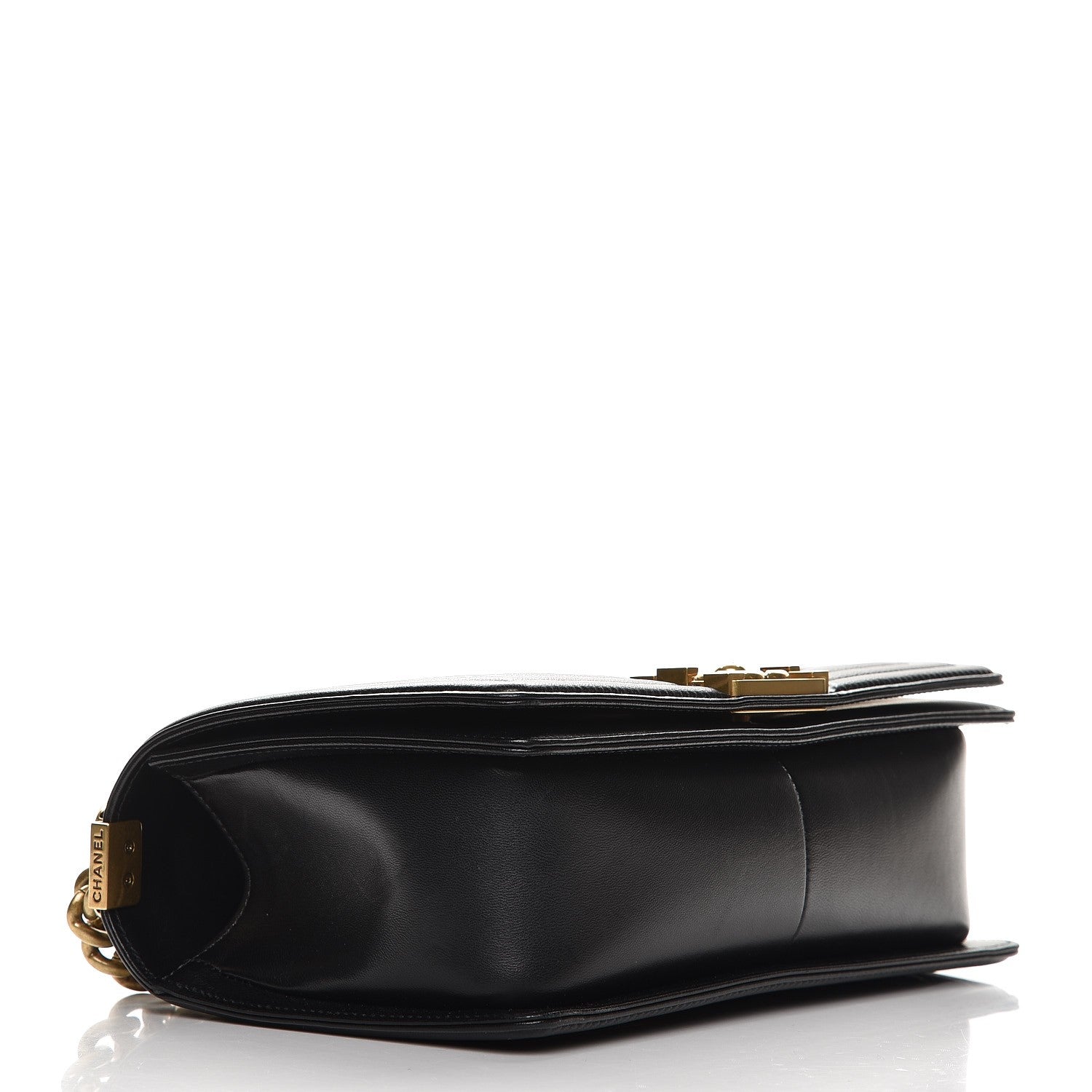 Chanel Lambskin Quilted Medium Boy Flap Black 4 of 8