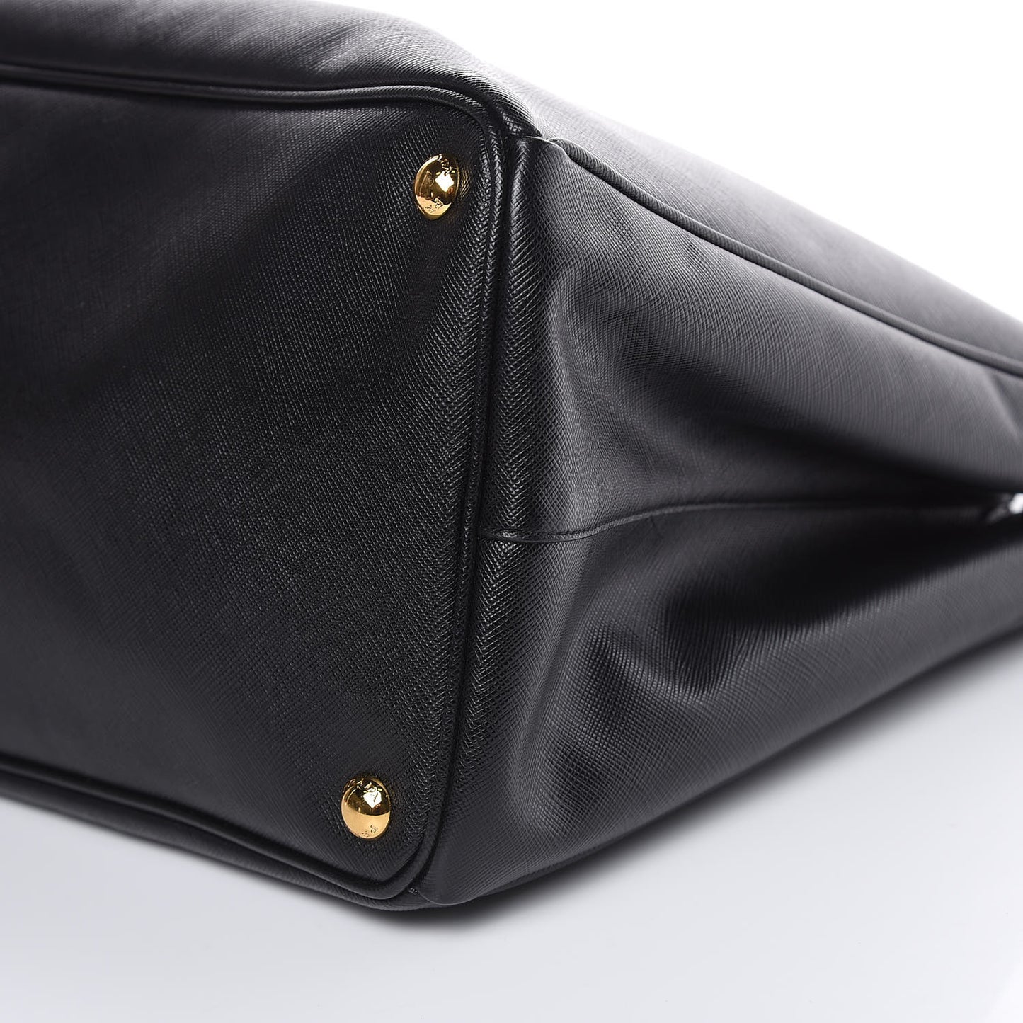 Saffiano Lux Large Tote Black