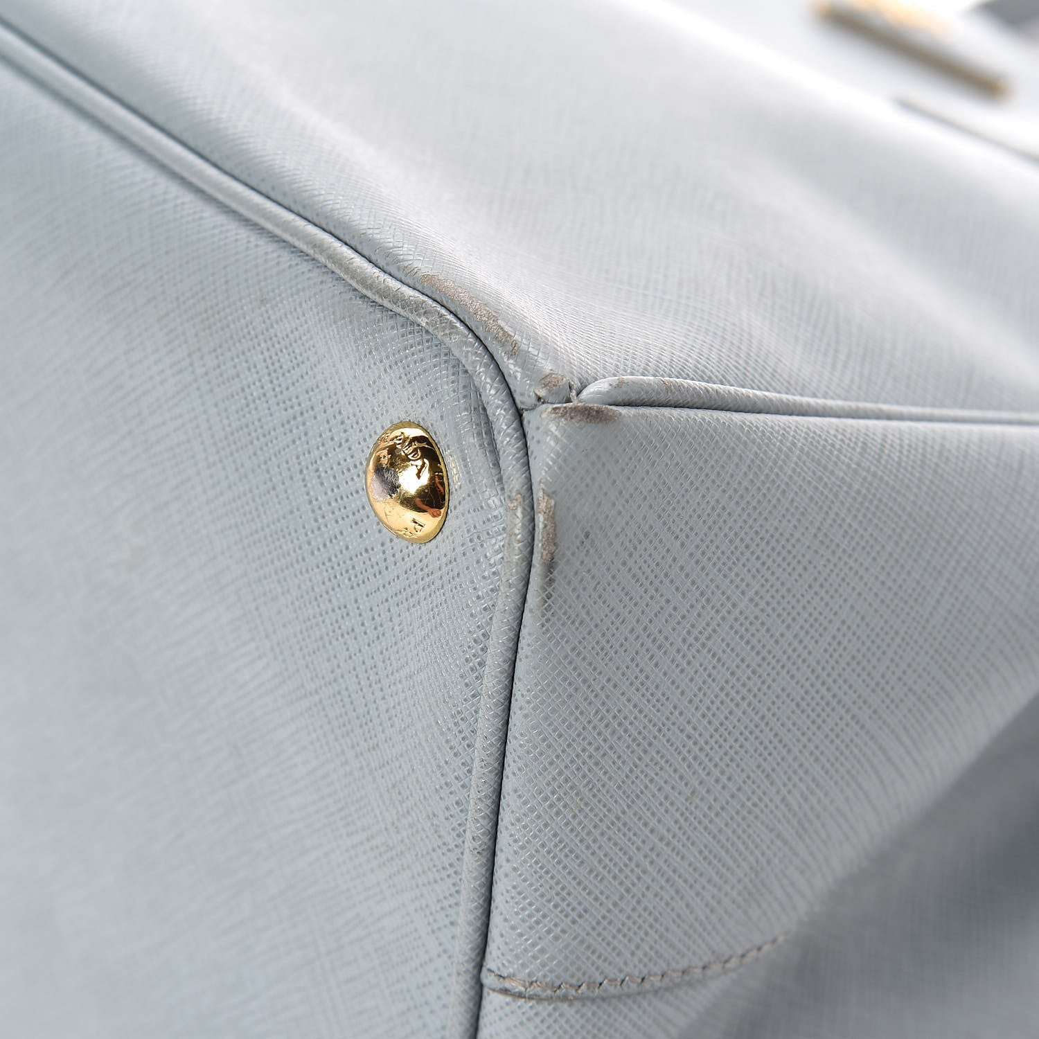 Prada Saffiano Medium Galleria Double Zip Tote Lago 11 of 17