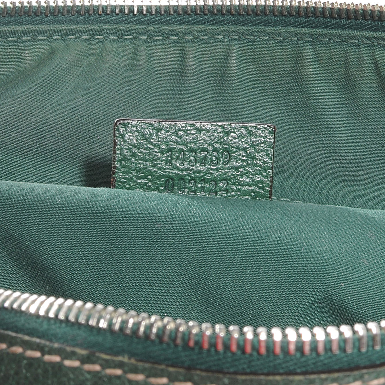 GG Monogram Small Pop Tote Green
