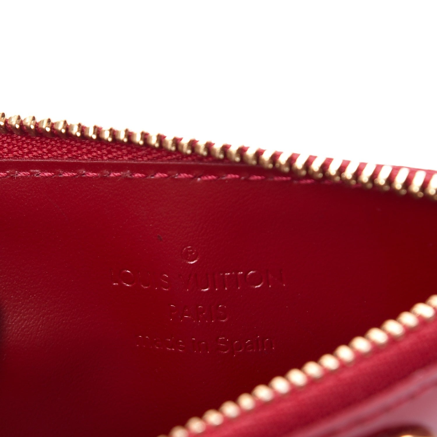 Louis Vuitton Vernis Key Pouch Pomme D'Amour 6 of 7