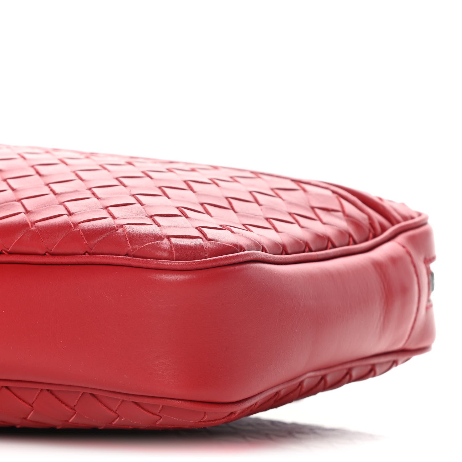 Bottega Veneta Nappa Intrecciato Document Case China Red 9 of 10