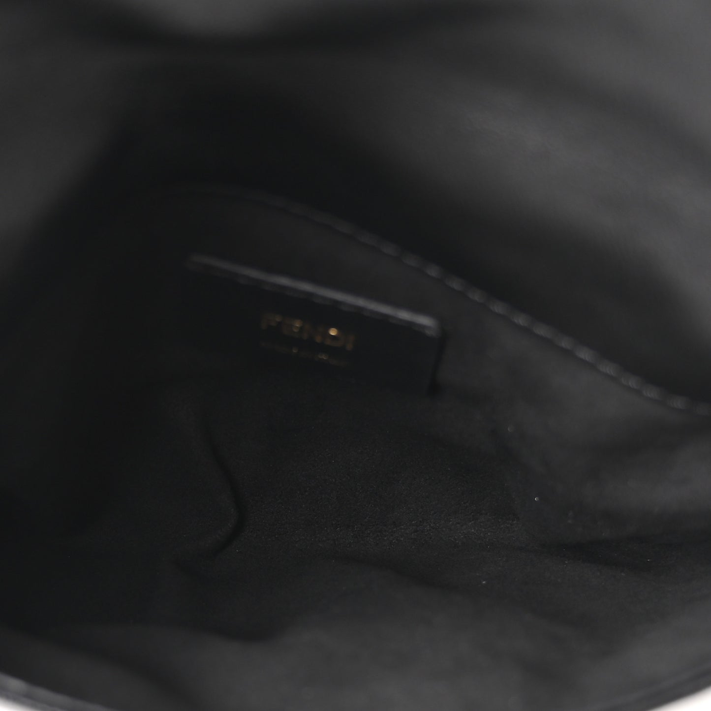 Shiny Nappa Mama Baguette Pochette Black