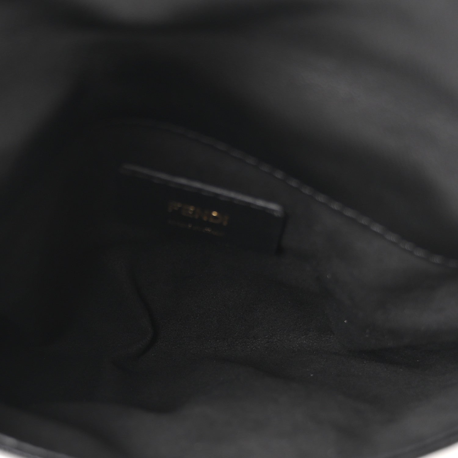 Fendi Shiny Nappa Mama Baguette Pochette Black 5 of 11