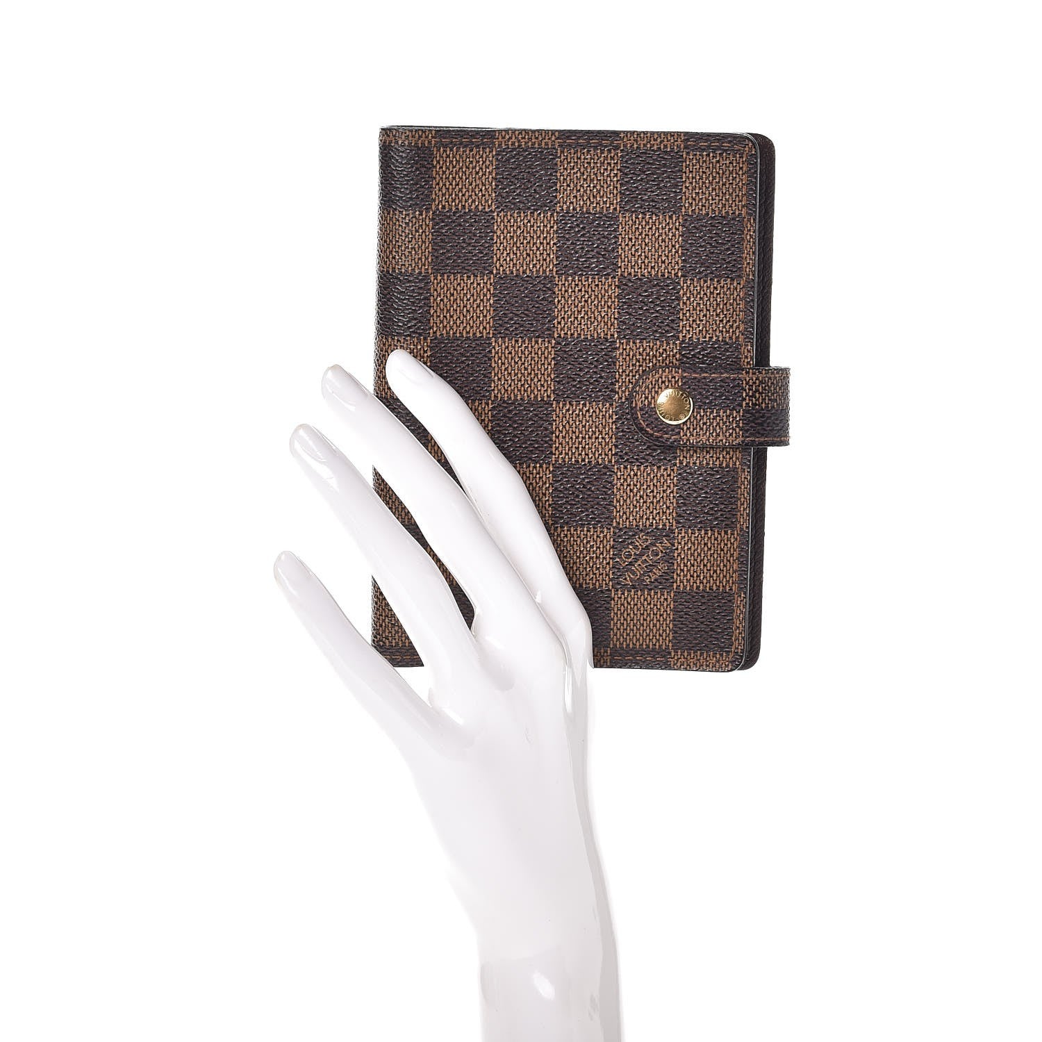 Louis Vuitton Damier Ebene Small Ring Agenda Cover 3 of 17