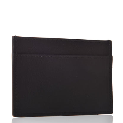 Saint Laurent Calfskin Classic Y Card Case Black 3 of 9