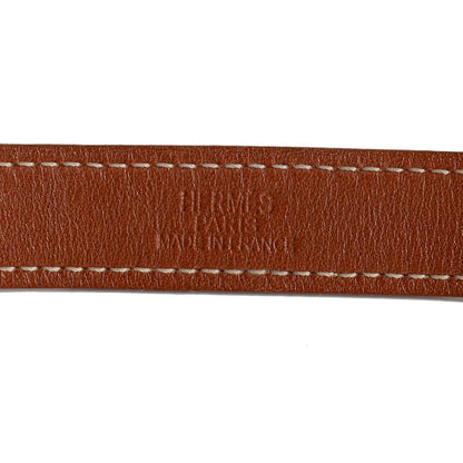 Hermes Tadelakt Pavane Bracelet S Fauve 4 of 7