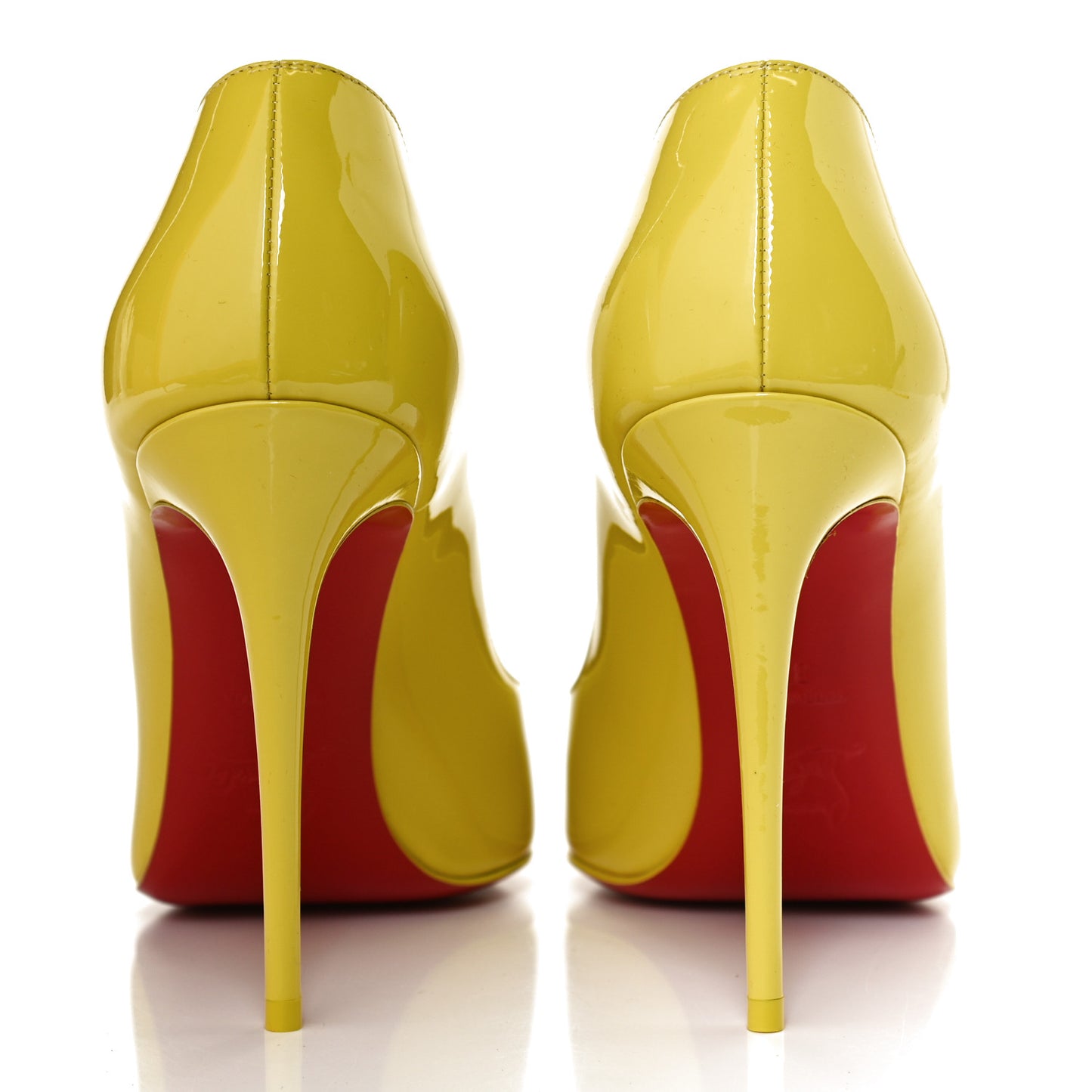 Calfskin Hot Chick 100 Pumps 37 Citrus