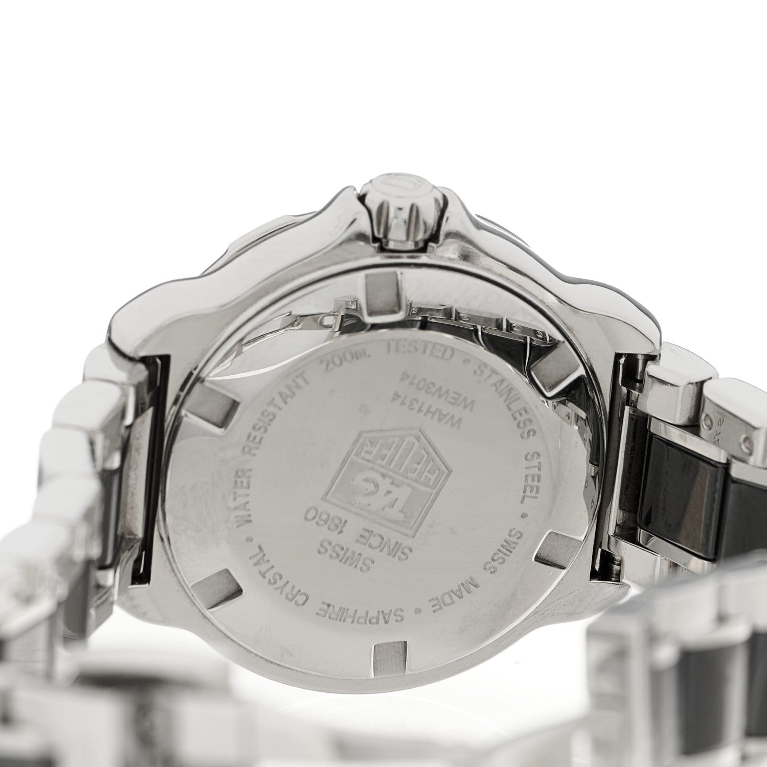 Tag Heuer Stainless Steel Ceramic Diamond 31mm Formula 1 Lady Quartz Watch Black WAH1314 4 of 5