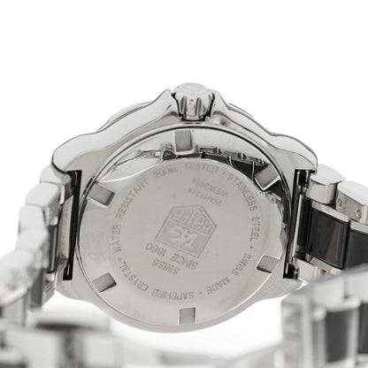 Tag Heuer Stainless Steel Ceramic Diamond 31mm Formula 1 Lady Quartz Watch Black WAH1314 4 of 5