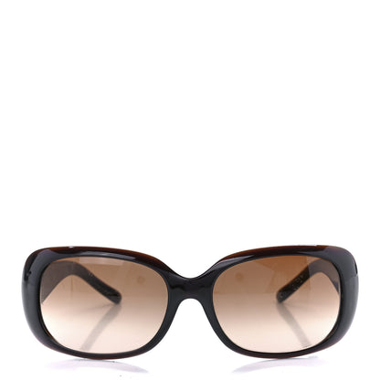 Chanel Crystal CC Logo Sunglasses 6026-B Brown 2 of 8