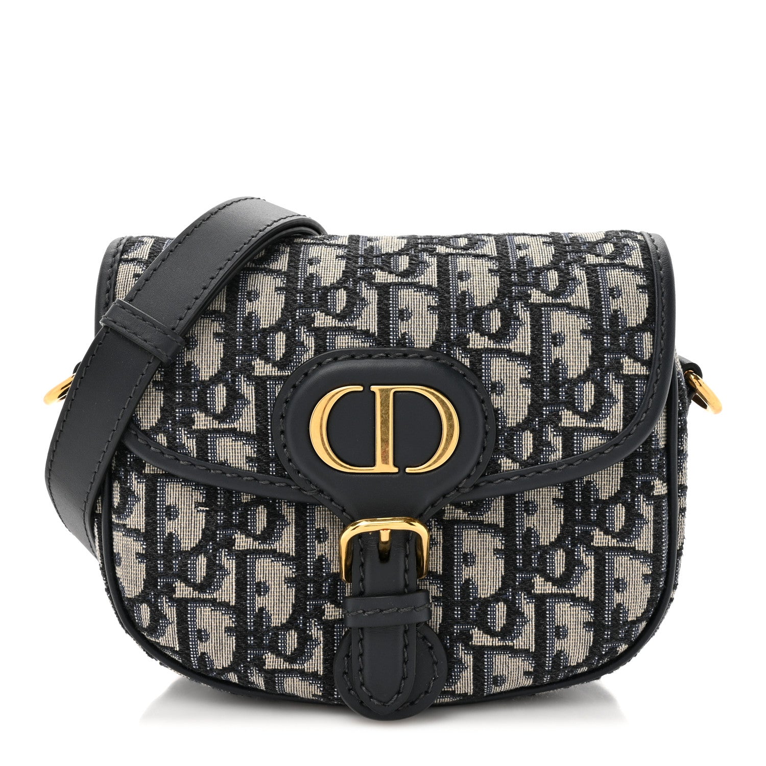 Christian Dior Oblique Small Bobby Flap Blue 1 of 10