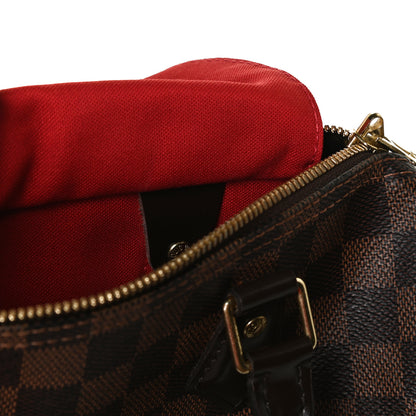 Louis Vuitton Damier Ebene Speedy Bandouliere 25 6 of 17
