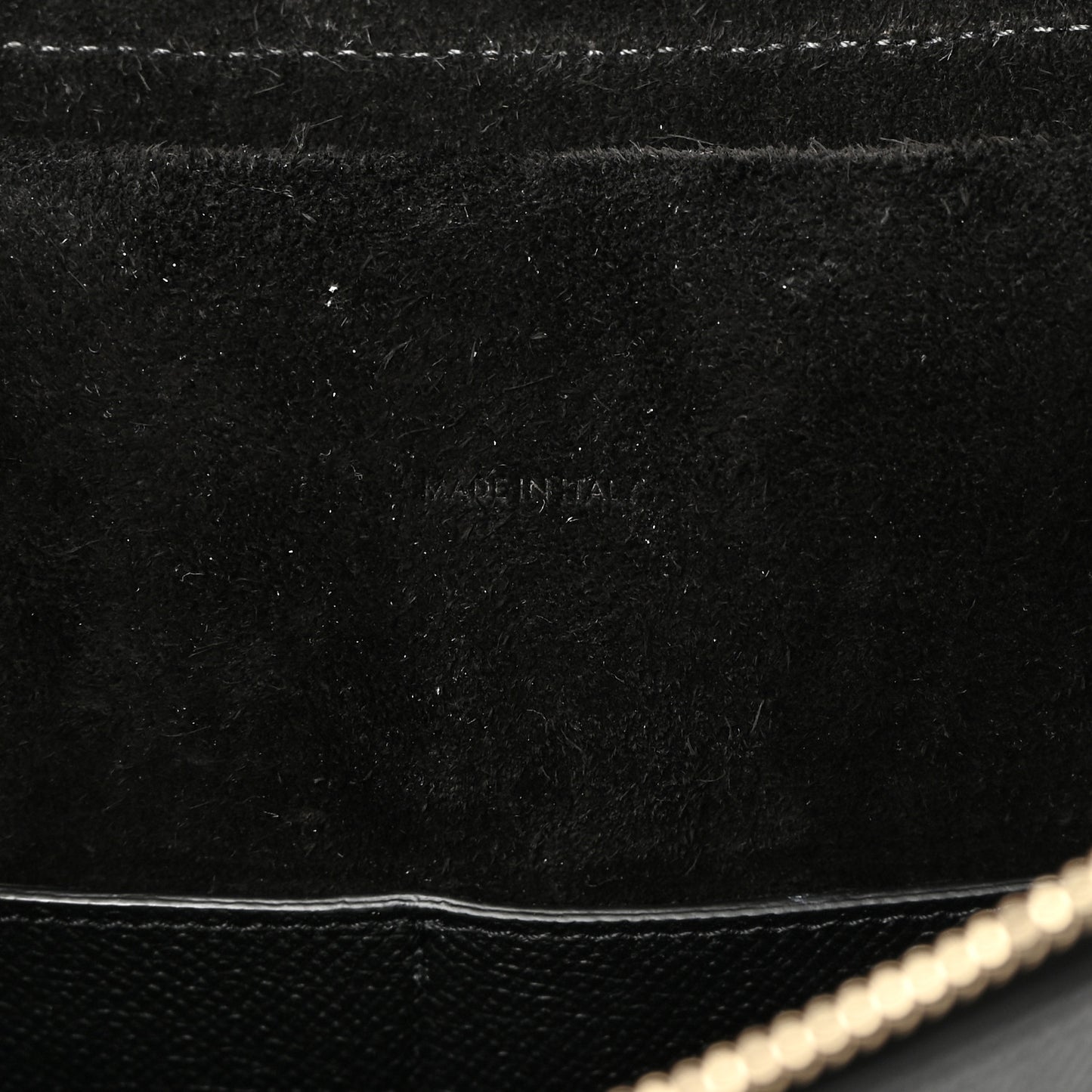 Grained Calfskin Mini Belt Bag Black