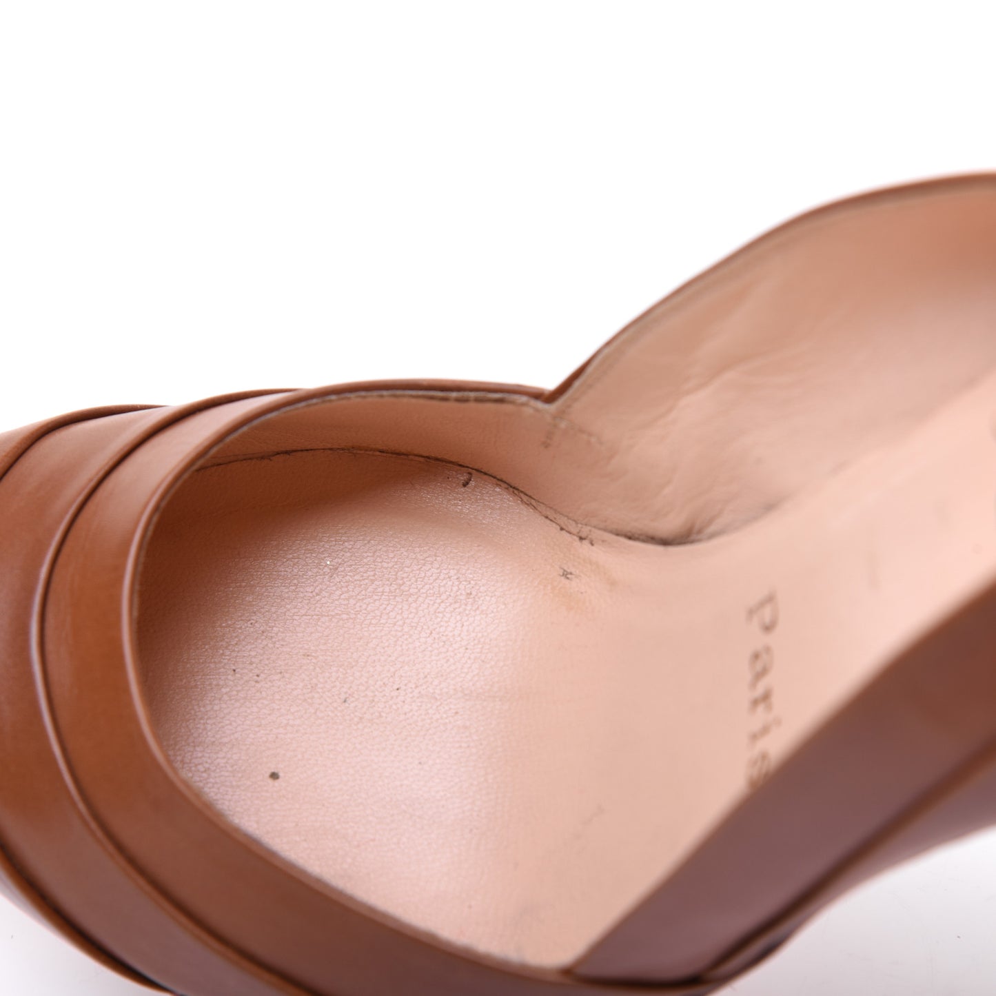 Calfskin Insectika 100 Pumps 39 Cuoio