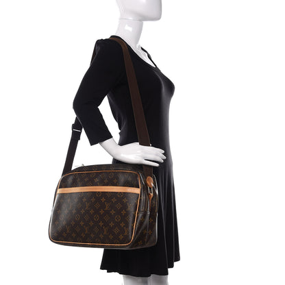 Louis Vuitton Monogram Reporter GM 2 of 18