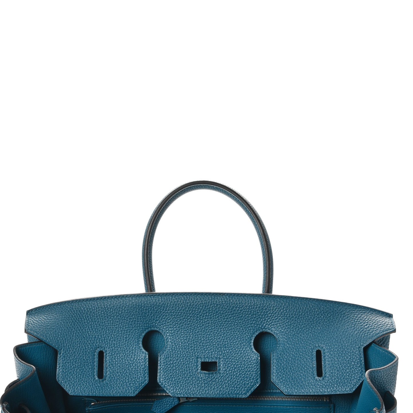 Togo Birkin 35 Bleu De Galice