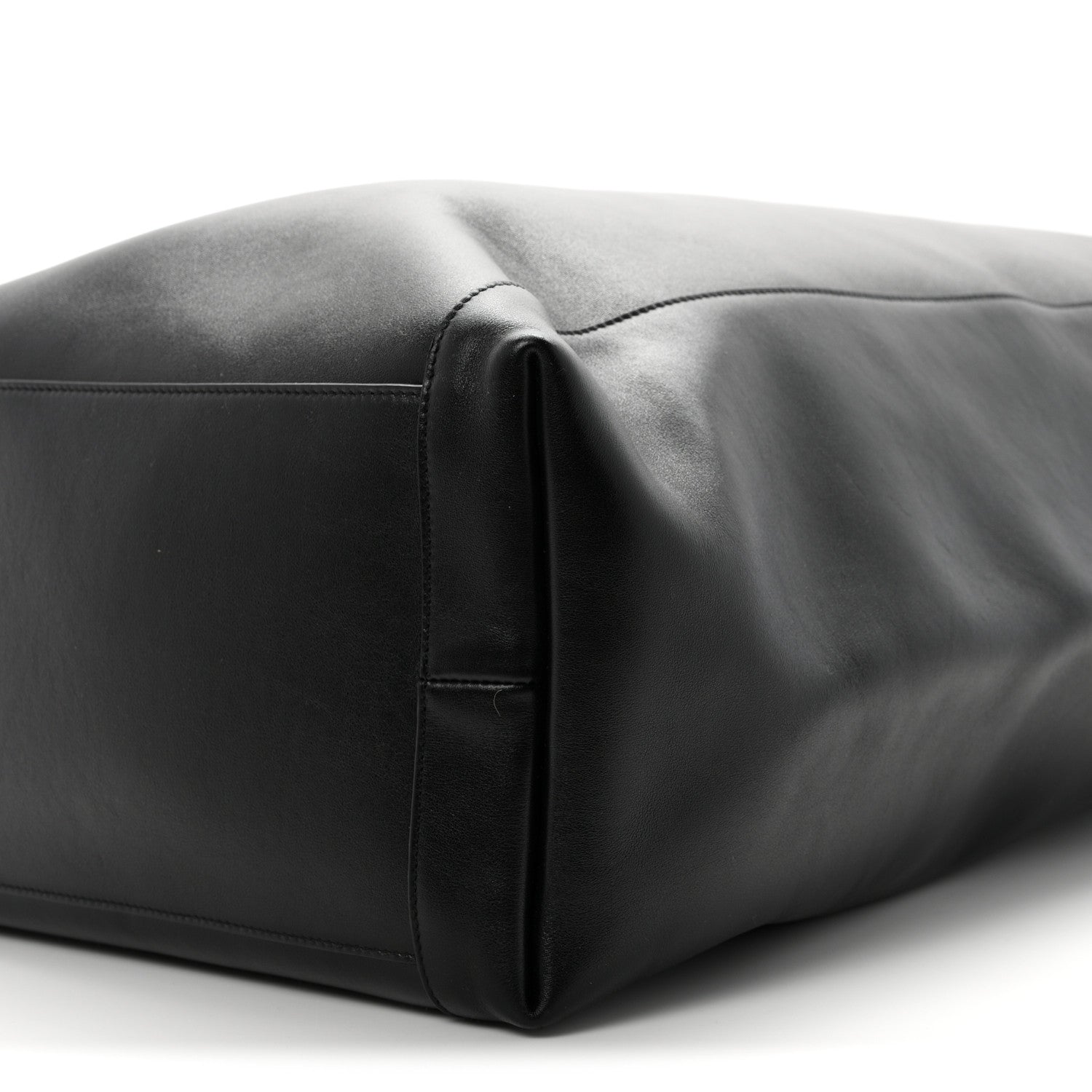 Saint Laurent Supple Calfskin Large Tanger Hobo Black 10 of 10