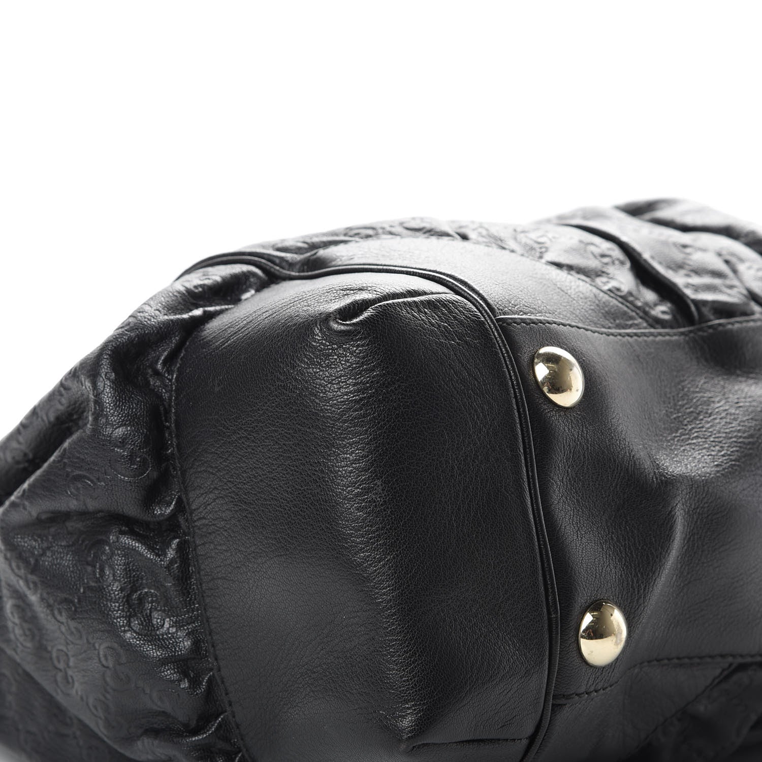 Gucci Guccissima Full Moon Tote Black 9 of 13