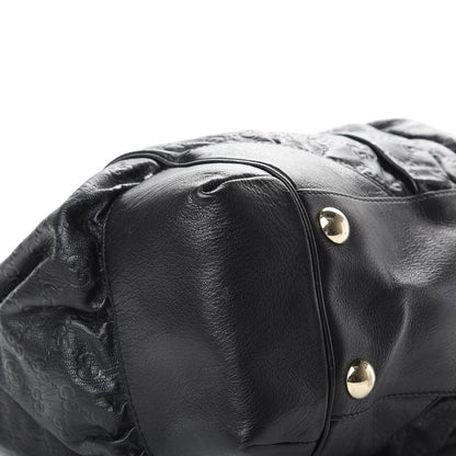 Gucci Guccissima Full Moon Tote Black 9 of 13