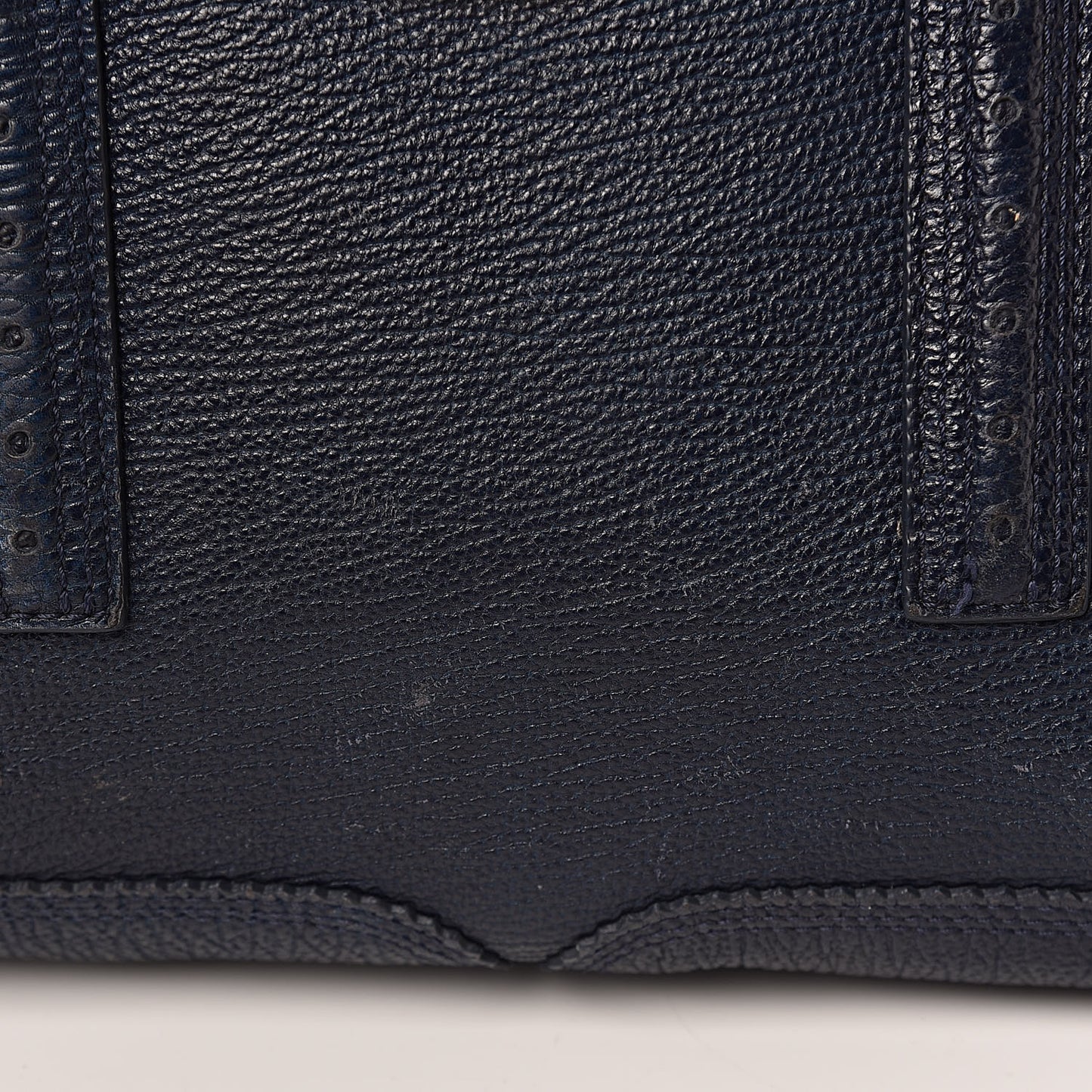 3.1 Textured Calfskin Large Pashli Satchel Ink