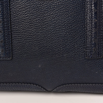 3.1 Phillip Lim 3.1 Textured Calfskin Large Pashli Satchel Ink 9 of 17
