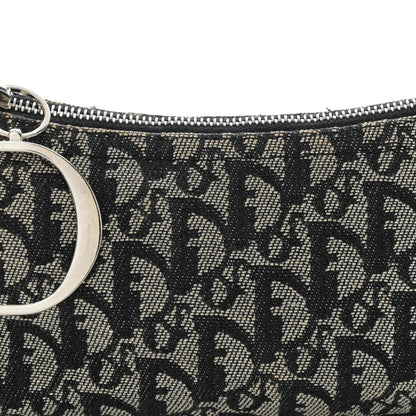 Christian Dior Monogram Shoulder Bag Pochette Black 8 of 13
