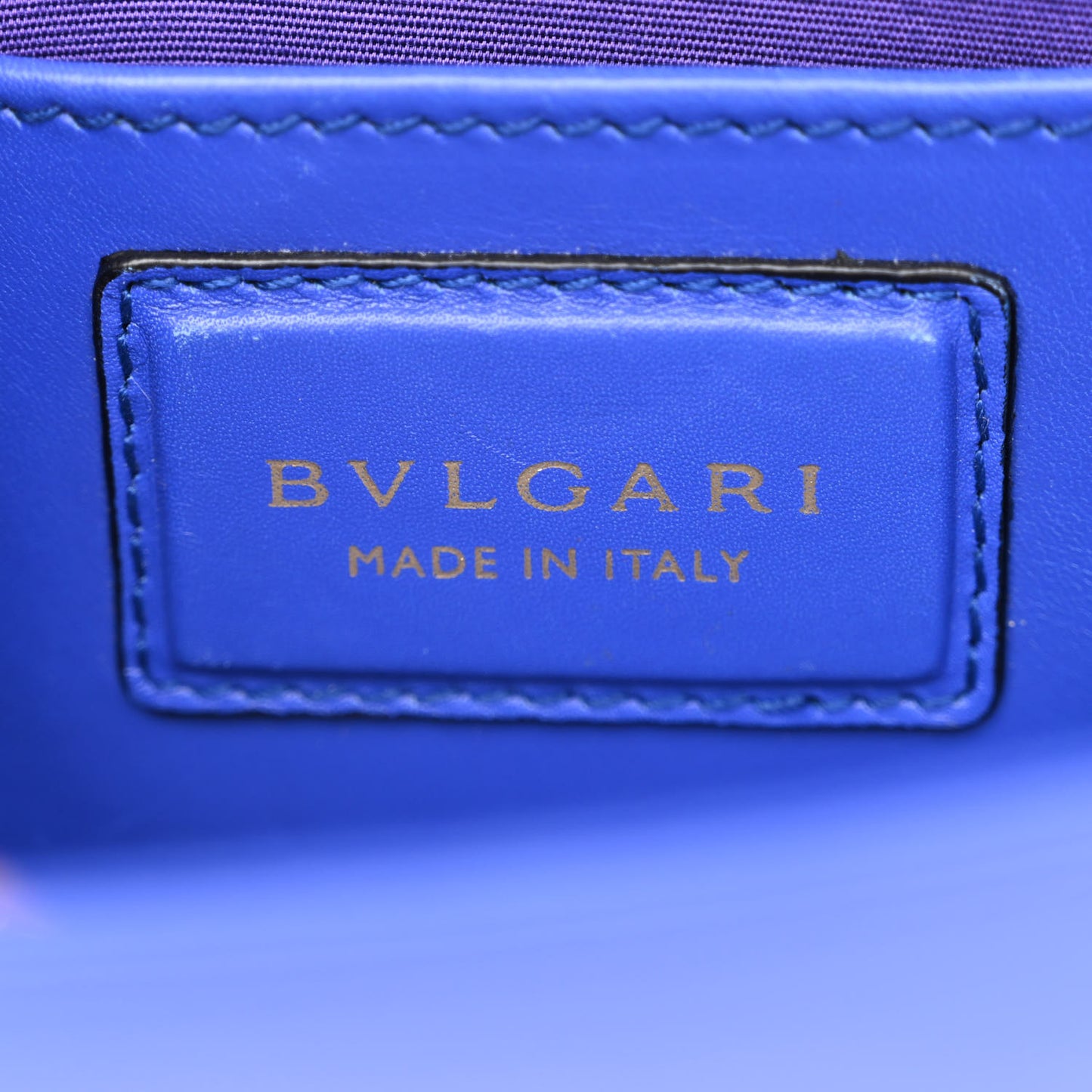 Calfskin Serpenti Forever Crossbody Bag Blue