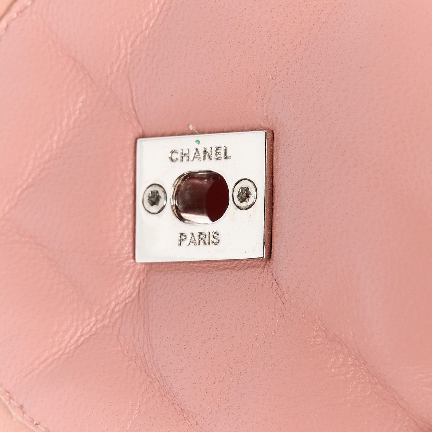 Chanel Lambskin Quilted CC Turnlock Loafers 37 Dark Pink 9 of 10