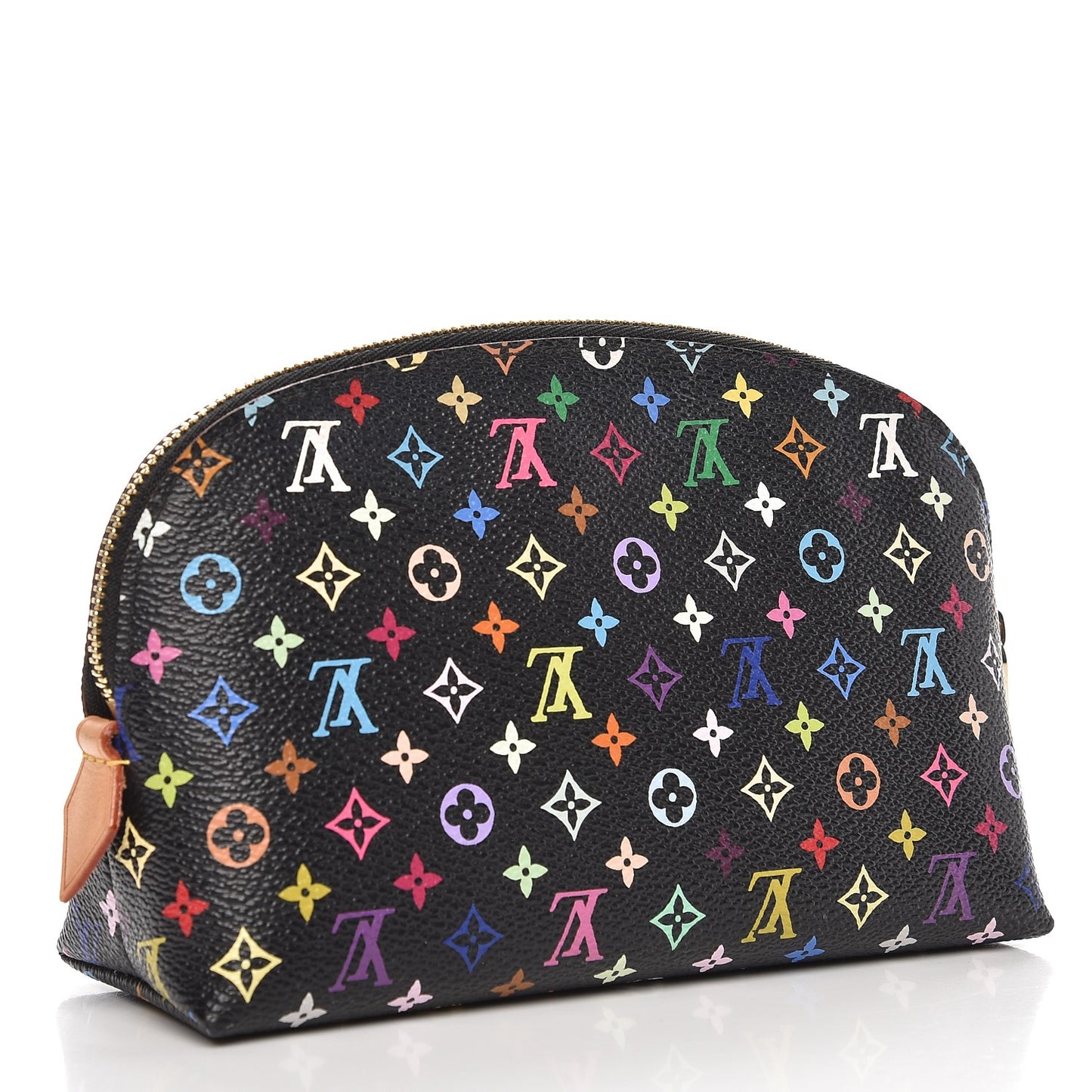 Monogram Multicolor Cosmetic Pouch Black Grenade